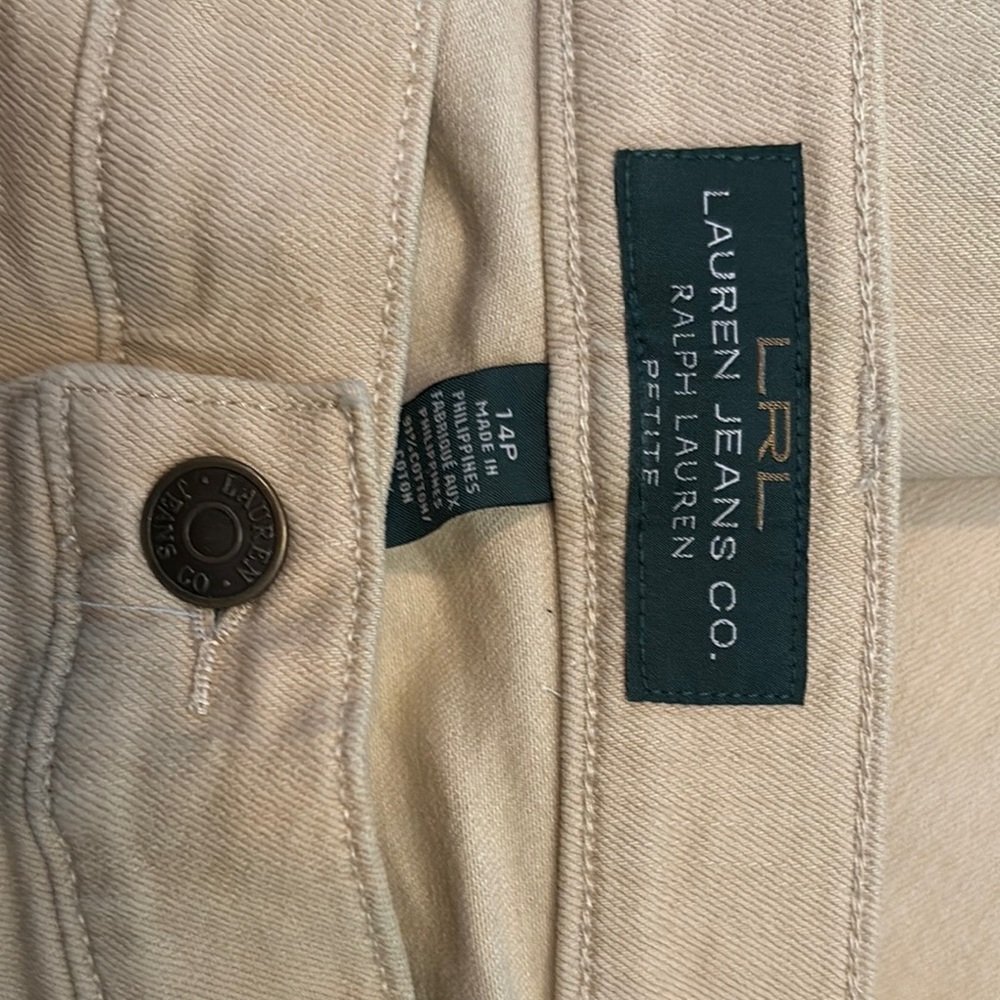 Ralph Lauren, Bandolino, and Chicos Women's Jeans - Camouflage, Beige, Yellow - Picture 4 of 4